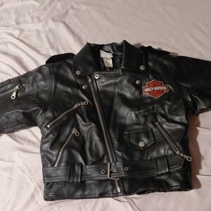 Harley-Davidson Kids Black Leather Jacket